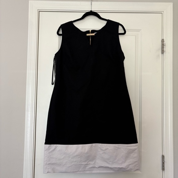 Liz Claiborne Women’s Black and White Sleeveless Midi Dress - Picture 3 of 8